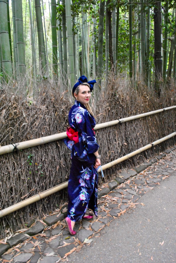 Bamboo forest Kyoto madamedaniel yukata kimono 