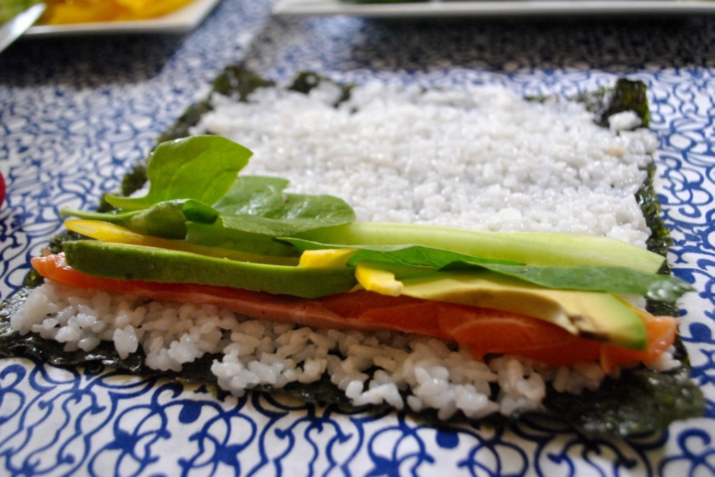 sushi party madamedaniel fête japonaise