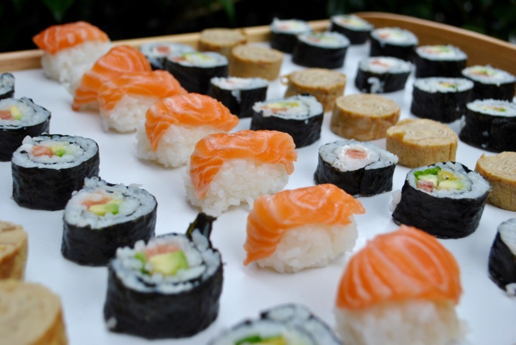 sushi party madamedaniel fête japonaise