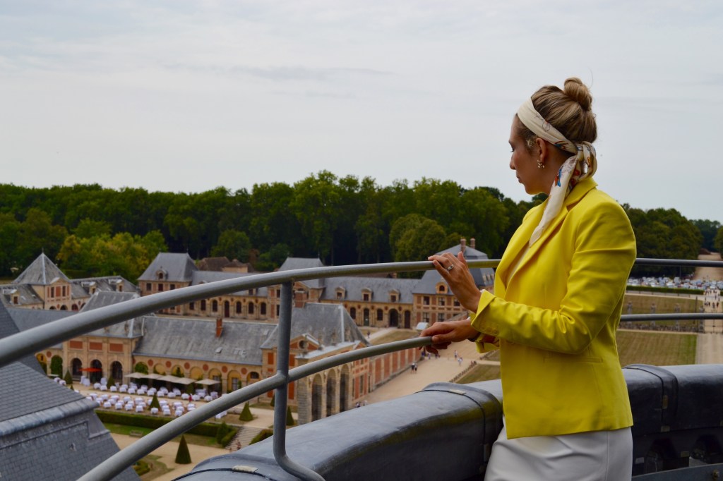 Vaux le Vicomte madamedaniel robe blanche chateau paris les chandelles madame daniel 