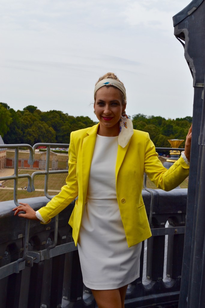 Vaux le Vicomte madamedaniel robe blanche chateau paris les chandelles madame daniel 