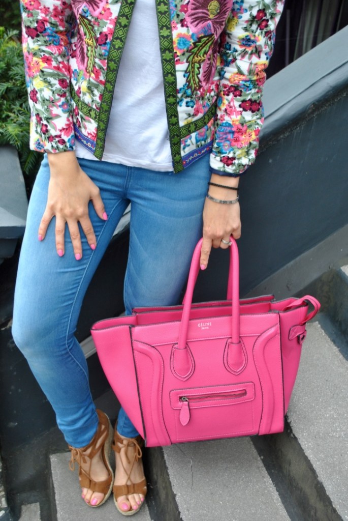 Madamedaniel zaful outfit pink celine bag 
