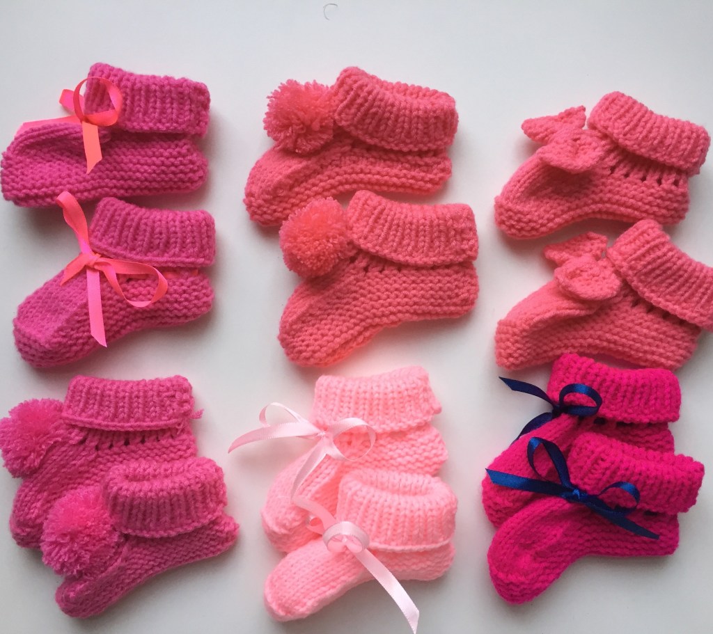 madamedaniel designs tricot chaussons baby bootie handmade madamedaniel designs tricot chaussons baby bootie handmade