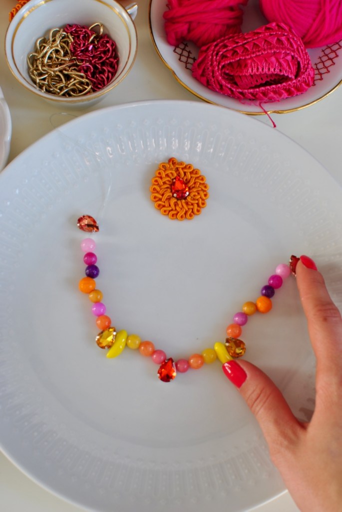 Madame Daniel la boite à perles DIY collier perles necklace 