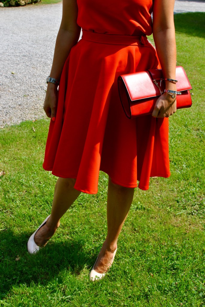 Rocio y Earl mariage wedding boda madamedaniel robe jade lolita wearlemonade louis antoinette YSL clutch orange wedding guest dress santander boda