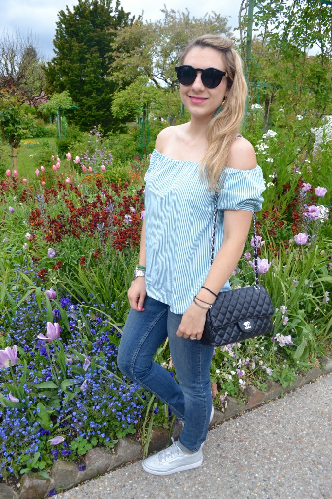 giverny madamedaniel visit france maison monet DIY shirt 