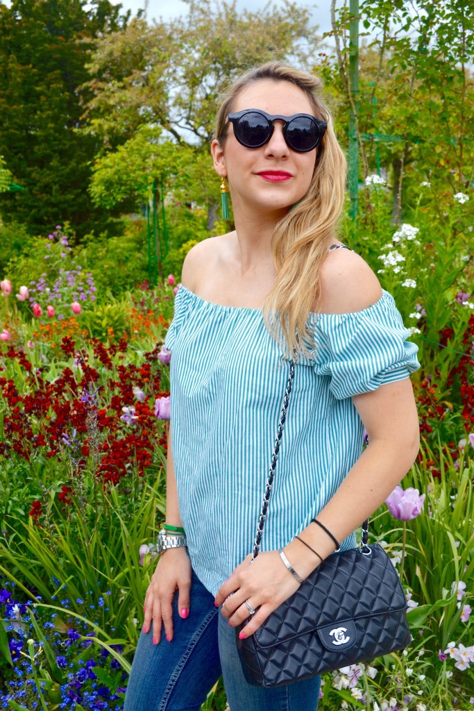 giverny madamedaniel visit france maison monet DIY shirt 