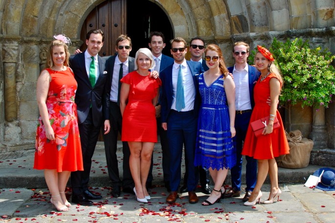 Rocio y Earl mariage wedding boda madamedaniel robe jade lolita wearlemonade louis antoinette YSL clutch orange wedding guest dress santander boda