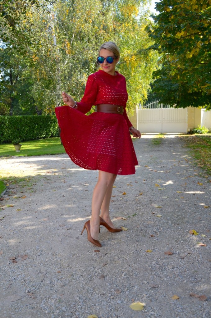 madamedaniel madame daniel ensemble pourpre automne tenue bloggeuse mode fall style 