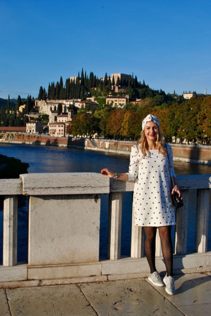 robe à pois faite main blog couture madamedaniel jersey dress sewing dress pattern, sewing blog verona travel blog