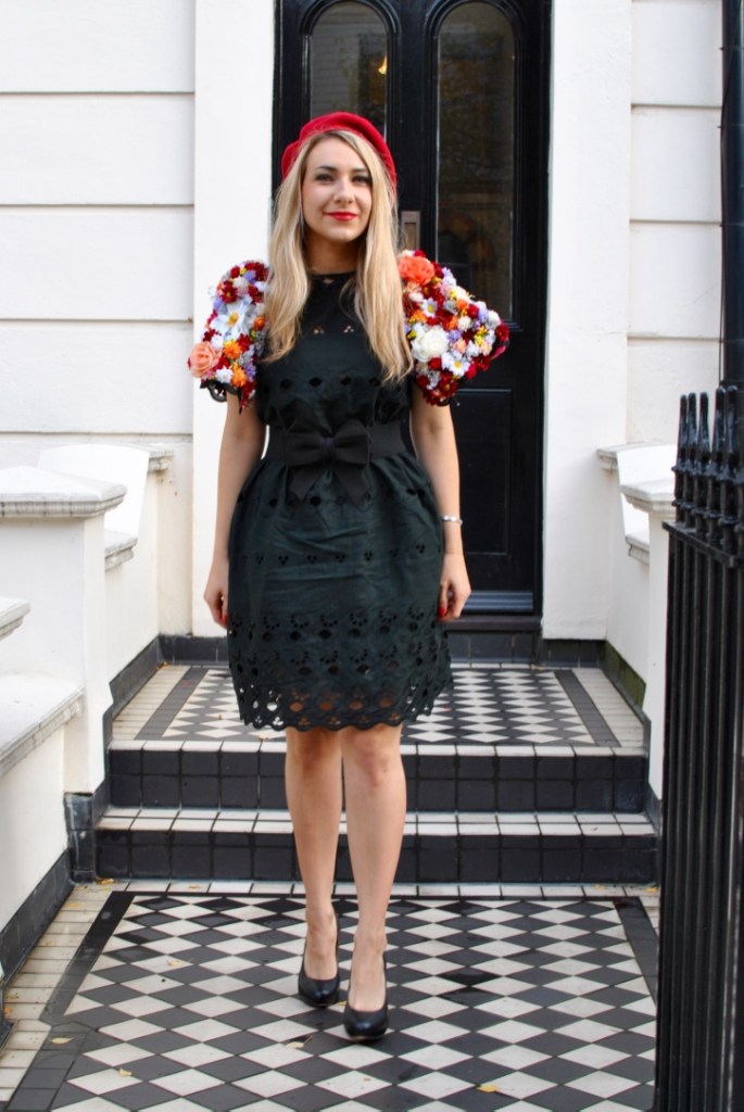 louis antoinette robe alma madamedaniel madame daniel fait main blog couture hacklamode manches fleuries