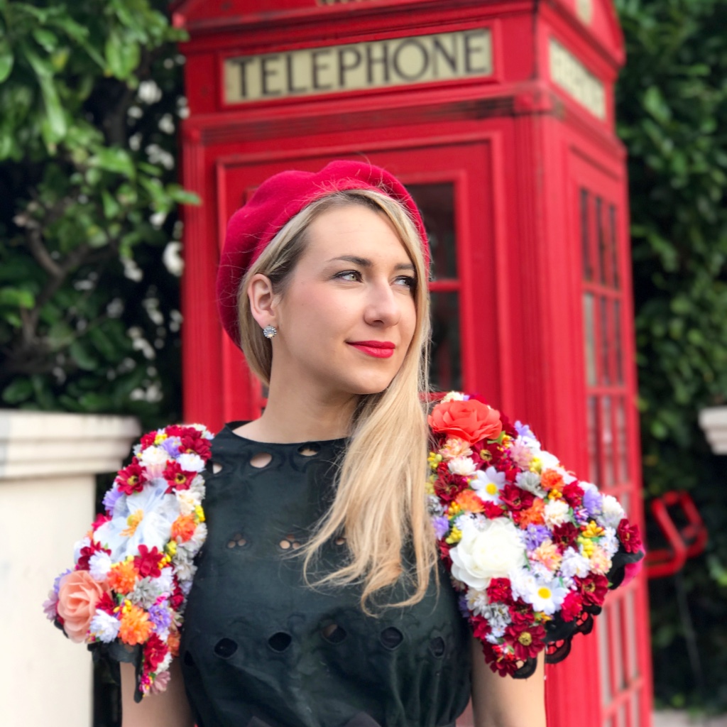 louis antoinette robe alma madamedaniel madame daniel fait main blog couture hacklamode manches fleuries